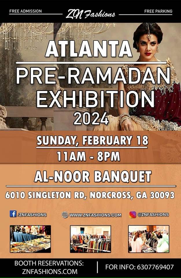 Atlanta Pre Ramadan Exhibition