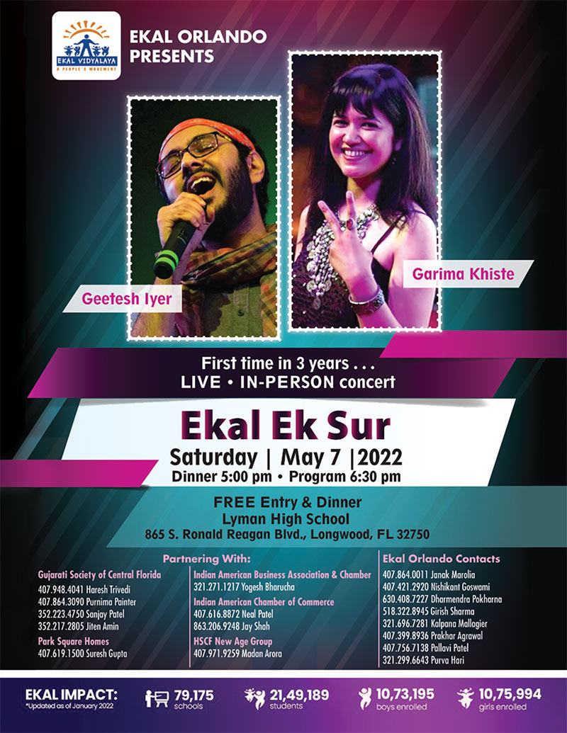 ‘Ekal Ek Sur' First time in 3 years... Live in Person concert