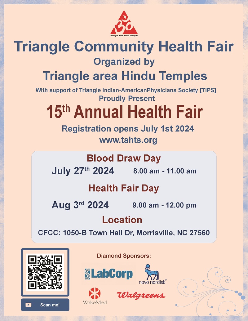 15th Annual Health Fair - Triangle