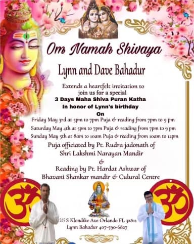 3 Days Maha Shiva Puran Katha