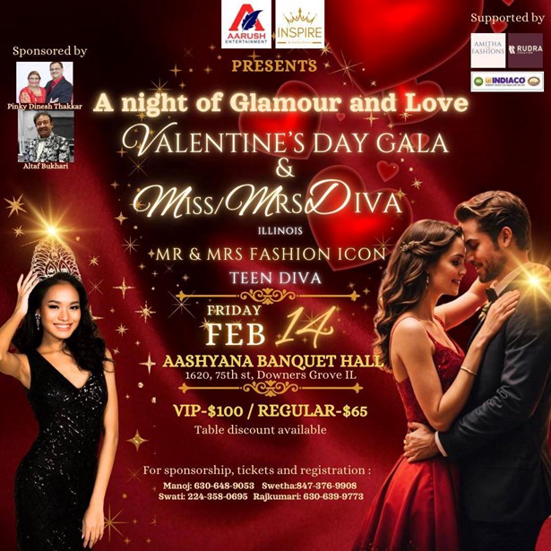 A NIGHT OF GLAMOUR AND LOVE VALENTINE'S DAY GALA