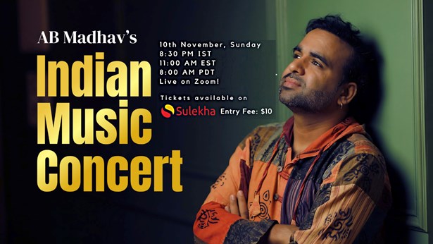 AB Madhav's Indian Music Concert