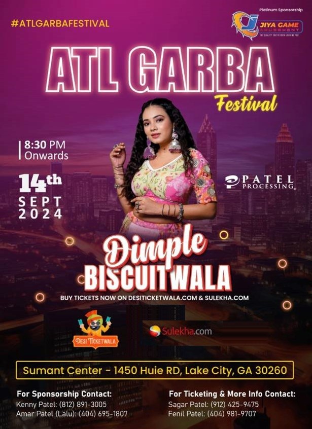 ATL Garba Festival - Dimple Biscuitwala