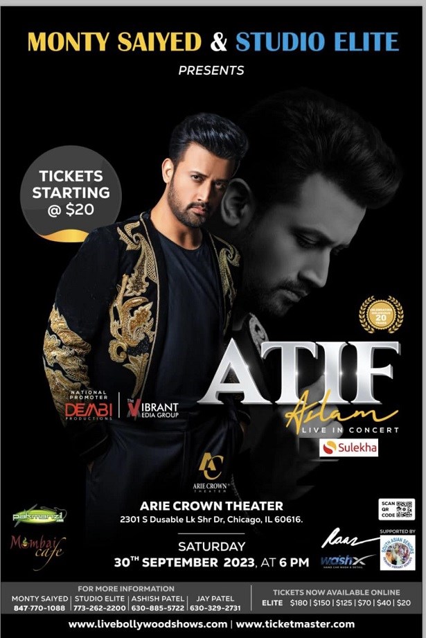 Atif Aslam Live In Concert Chicago