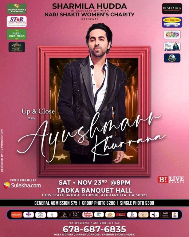 Ayushmann Khurrana In Atlanta