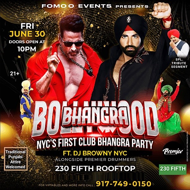 Bollywood Bhangra Parth Fifth Roof Top Bar