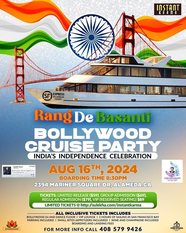 BOLLYWOOD PARTY CRUISE