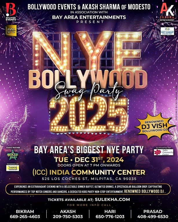 BOLLYWOOD SWAG 2025 - Grand New Year Party