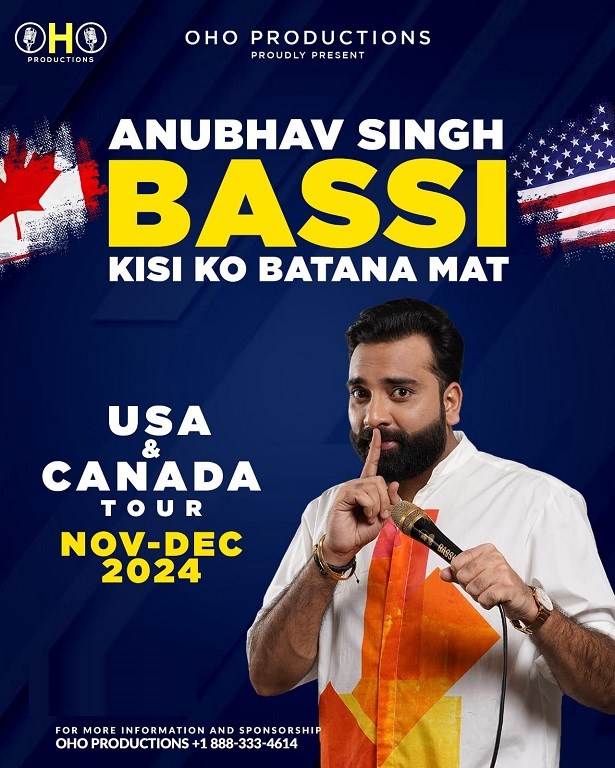 Bay Area : Anubhav Singh Bassi Live 2024 - Age 16+