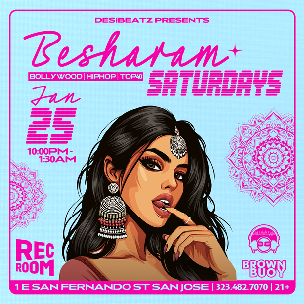 Besharam Saturdays - The Best Bollywood Party