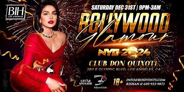 Bollywood Glamour: LA’s Biggest Bollywood NYE 2024 Party With Celebrity ...