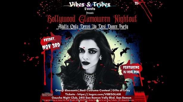 Bollywood Glamoween Nightout - Dress up Desi Dance Party