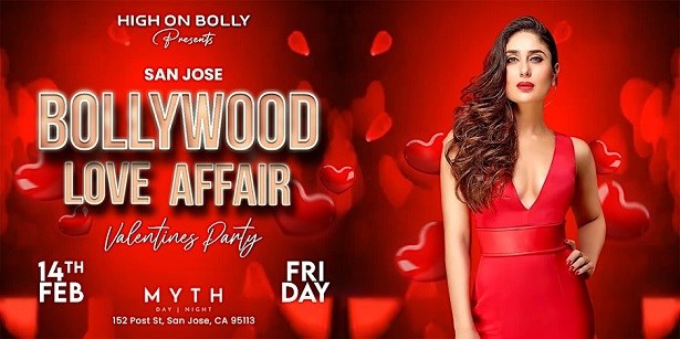 Bollywood Love Affair - Hottest Valentines Party