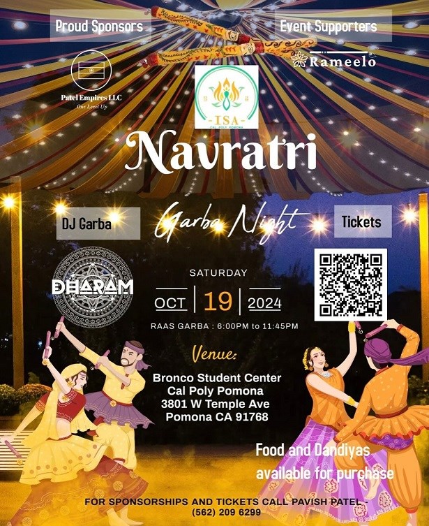 Cal Poly Navrangi Navratri DJ Garba Night