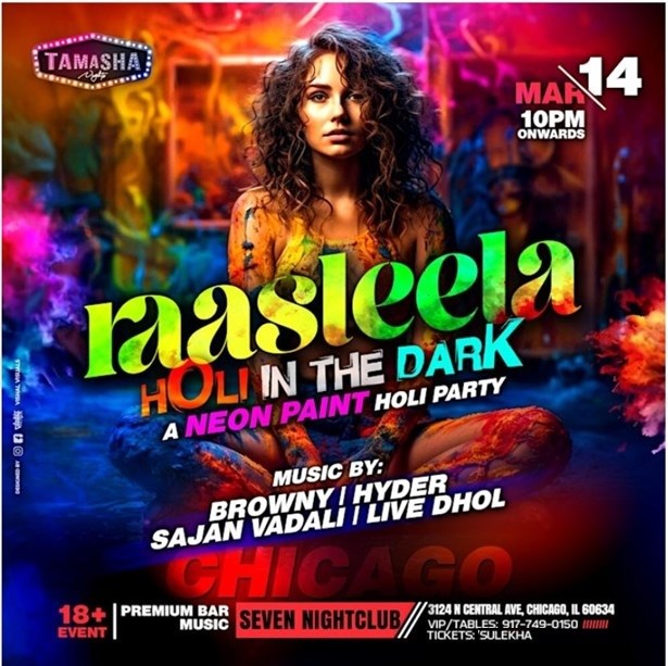 Chicago Raasleela | Holi In The Dark