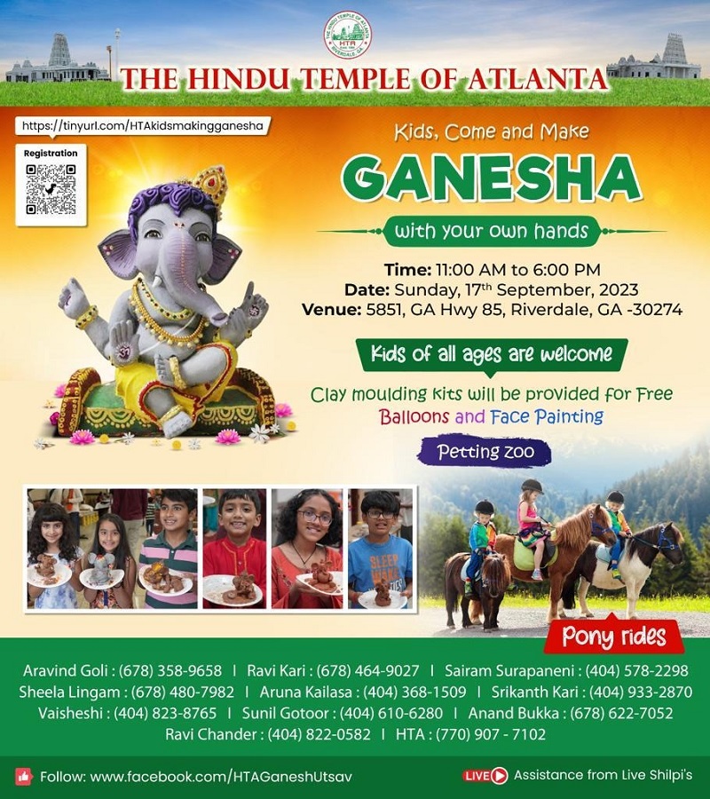 Come and Make Ganesha with Your Own Hands