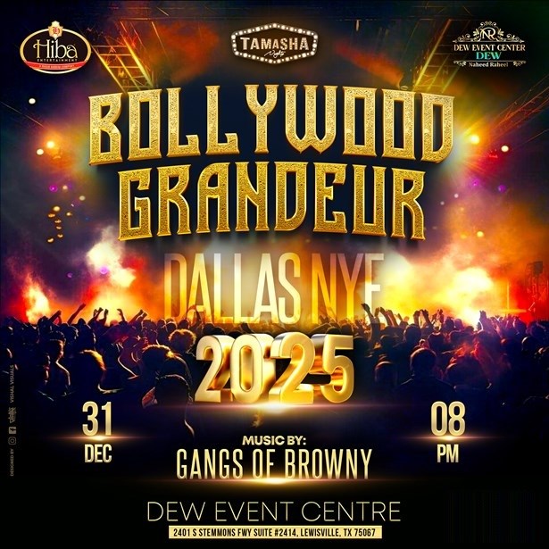 DALLAS BOLLYWOOD GRANDEUR NYE 2025