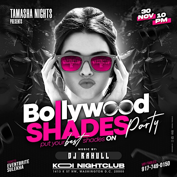 DC BOLLYWOOD KAALA CHASHMA EDITION AT KOI NIGHTCLUB