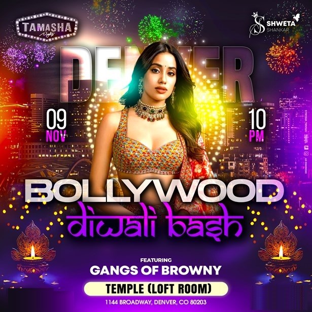 DENVER TAMASHA NIGHTS- BOLLYWOOD DIWALI AT LOFT NIGHTCLUB