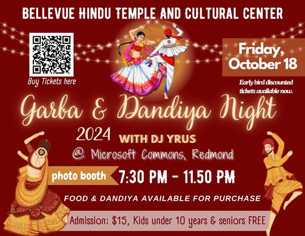 Dandiya & Garba Night with DJ Yrus in Seattle