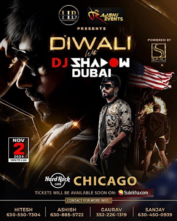 Diwali Celebration with DJ Shadow Dubai - Chicago