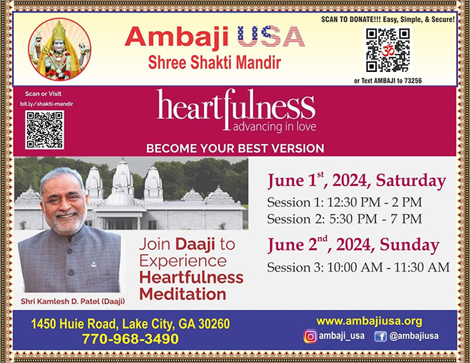 Experience Heartfulness Meditation with Daaji