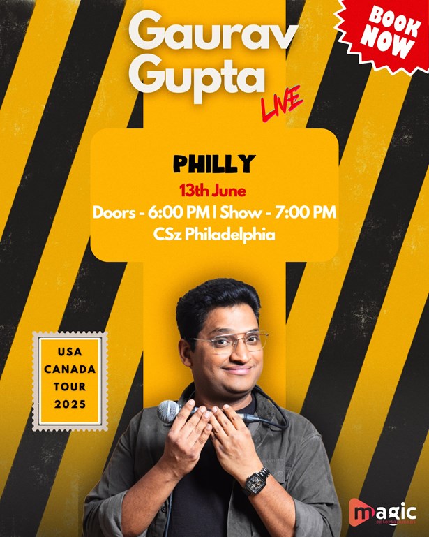 Gaurav Gupta Live in Philadelphia 2025