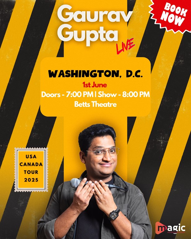 Gaurav Gupta Live in Washington