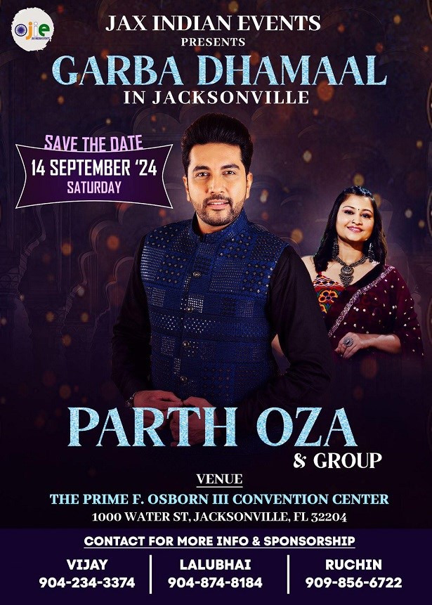 Grand Garba Night with Parth Oza and Team