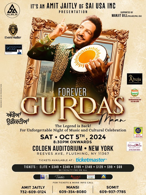 Gurdas Maan Live In Concert New York 2024