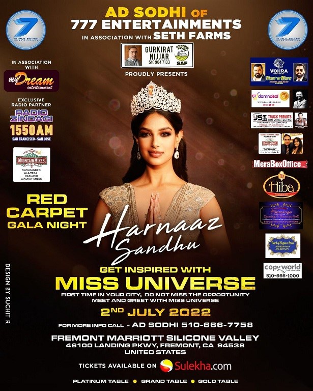 Harnaaz Sandhu Get Inspired with Miss Universe 2022