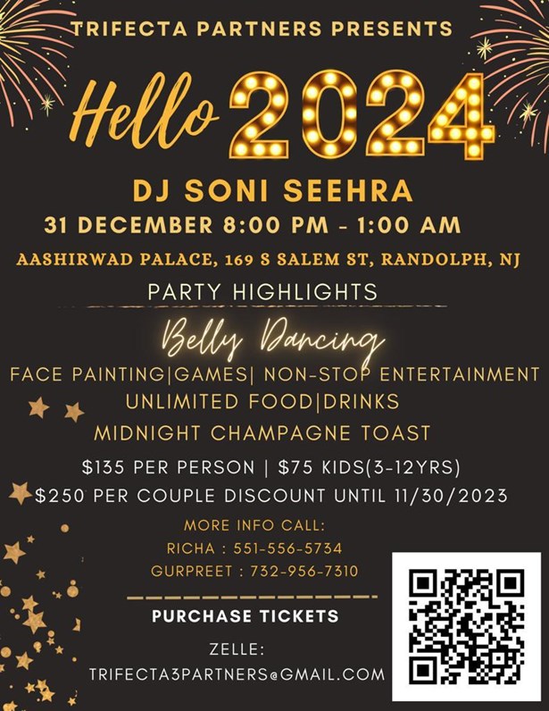 Hello 2024 New Year Party In Randolph NJ   Hello 2024 New Year Party In Randolph NJ 