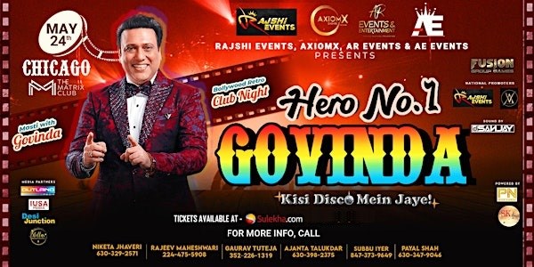 Hero No.1 GOVINDA Live In Chicago