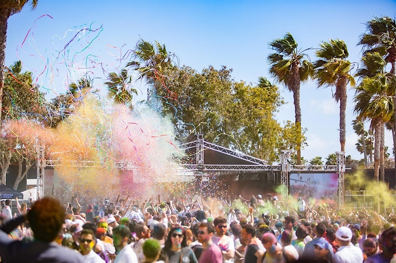 Holi Beach Festival 2025 - LAs Biggest Festival of Color