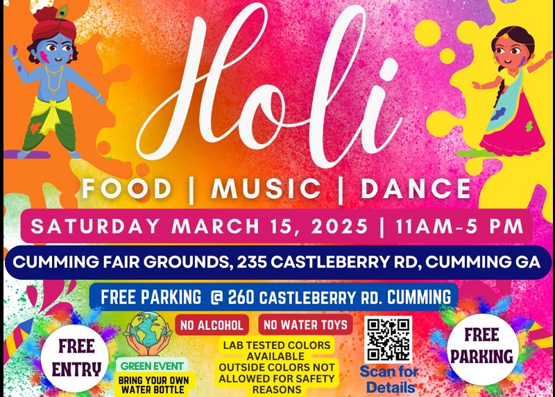 Holi Celebration - Cumming - GA