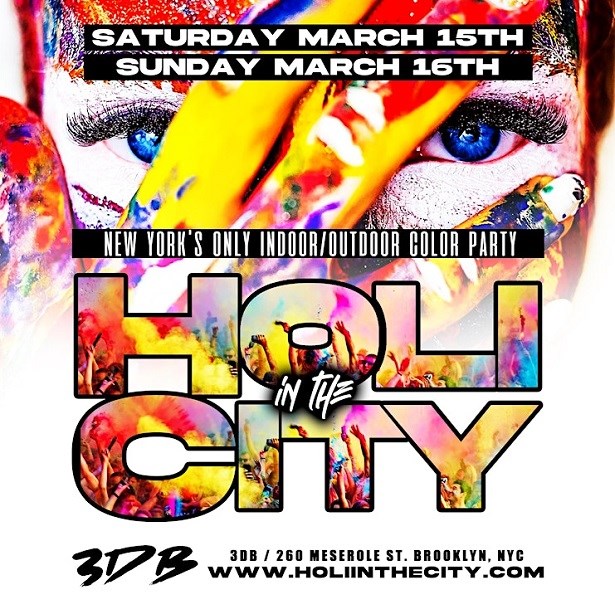 Holi In The City : March 16 : The Biggest Festival of Colors(Outdoor) Party