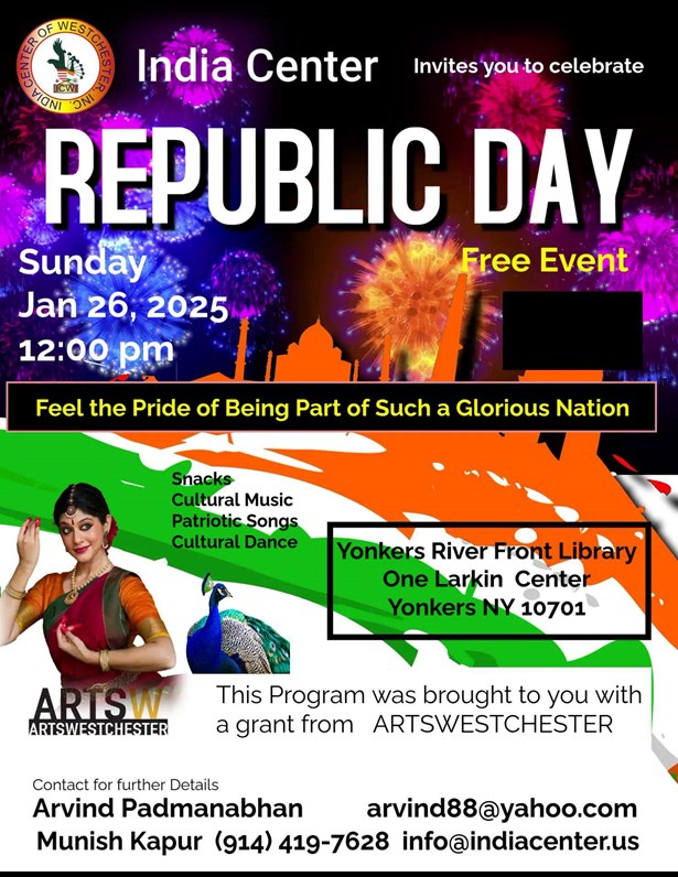 India Center Republic Day Celebration In Yonkers Ny