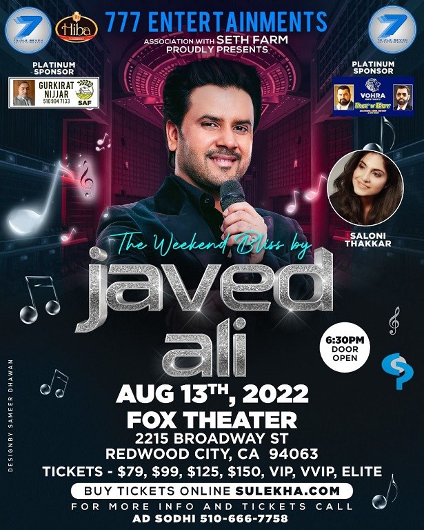 Javed Ali Live Concert 2022