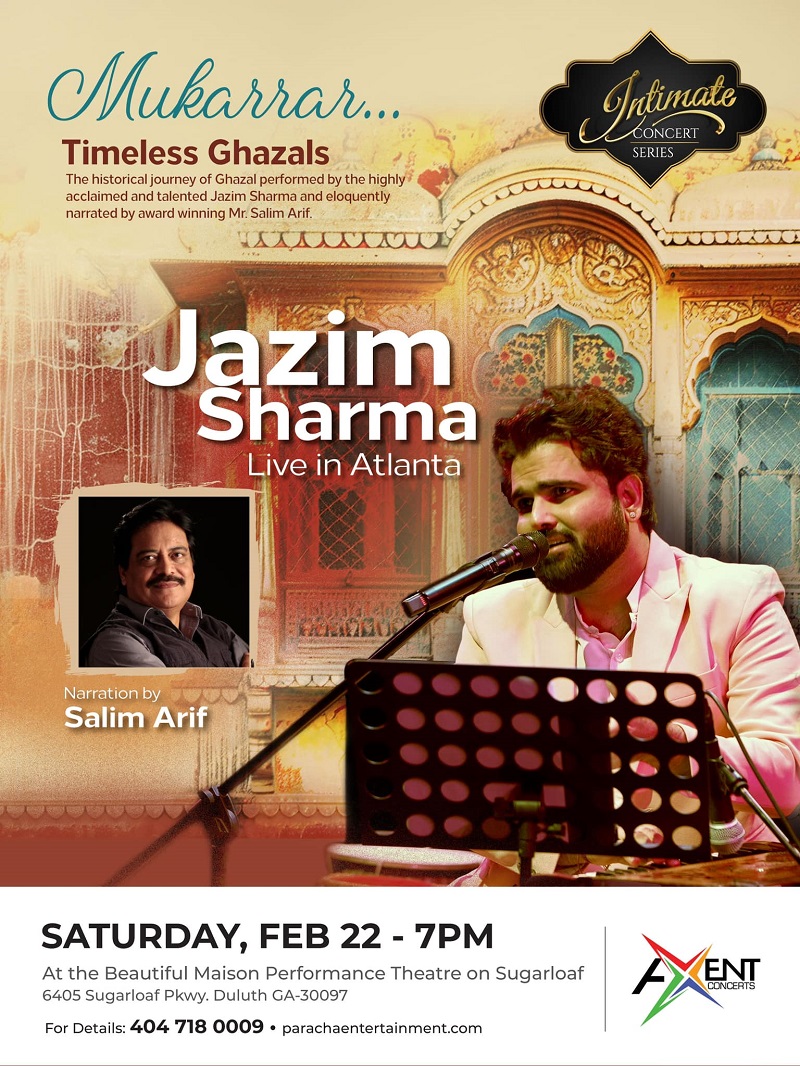 Jazim Sharma Live in Atlanta