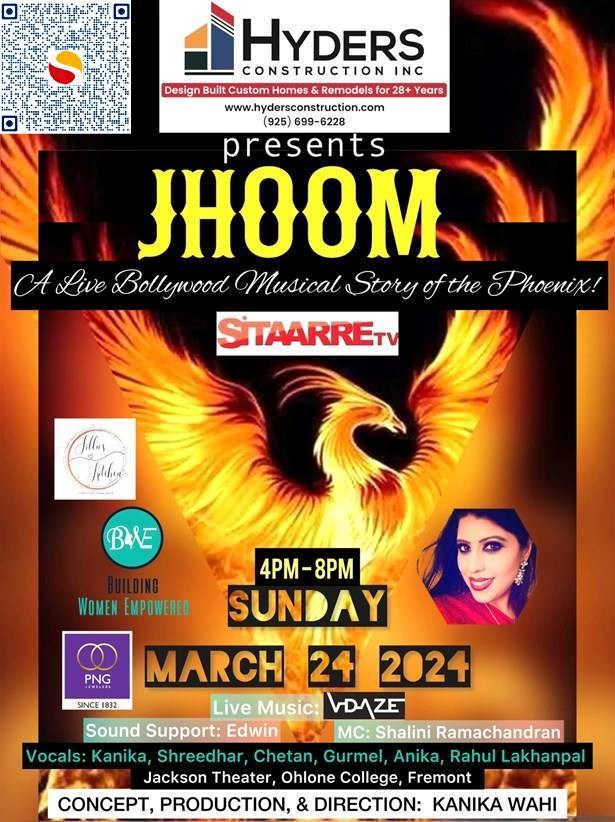 Jhoom - A live Bollywood Musical Story of the Phoenix