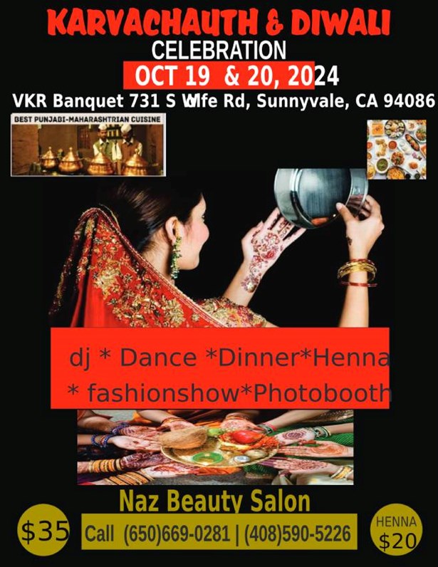 KARVACHAUTH AND DIWALI CELEBRATION IN SUNNYVALE