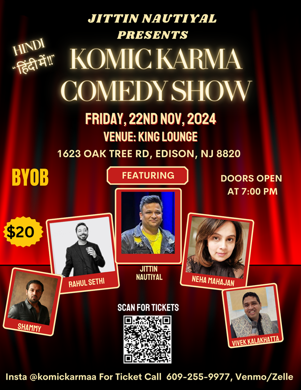 Komic Karma- Hindi Comedy show at EDISON