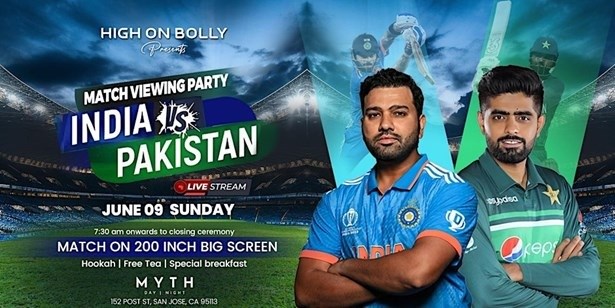 Live Screening Watch Party| India vs Pakistan -T20 World Cup | SAN JOSE