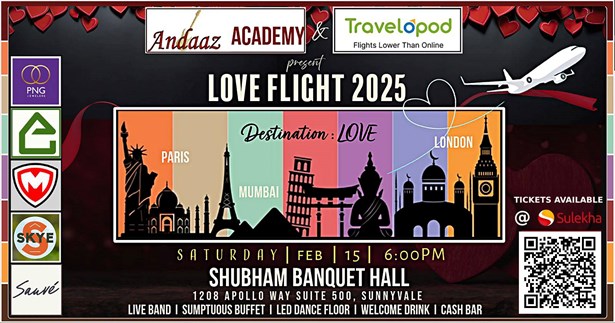 Love Flight 2025 - Live Band Musical - by Andaaz & Travelopod