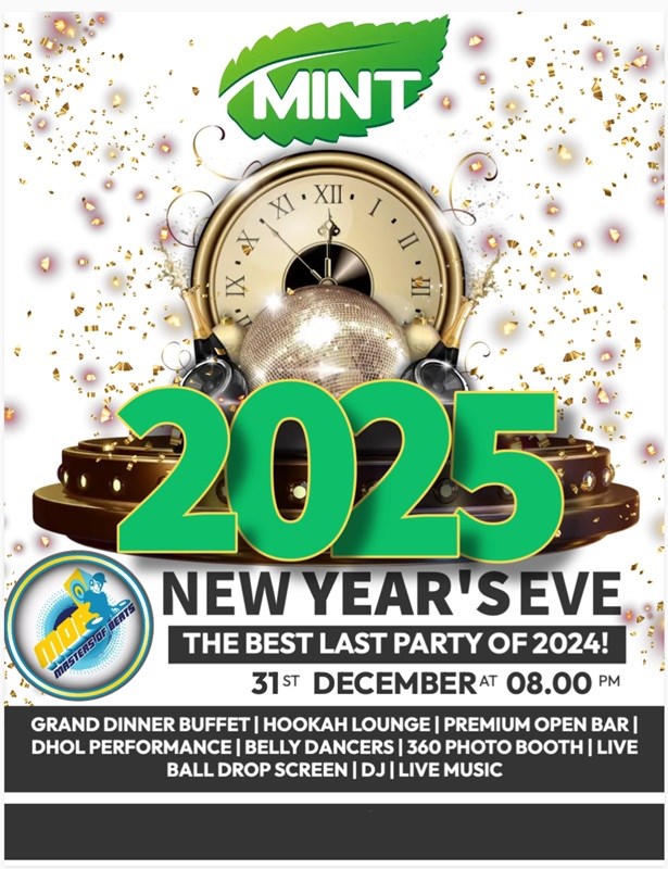 MINT NEW YEAR’S EVE 2025