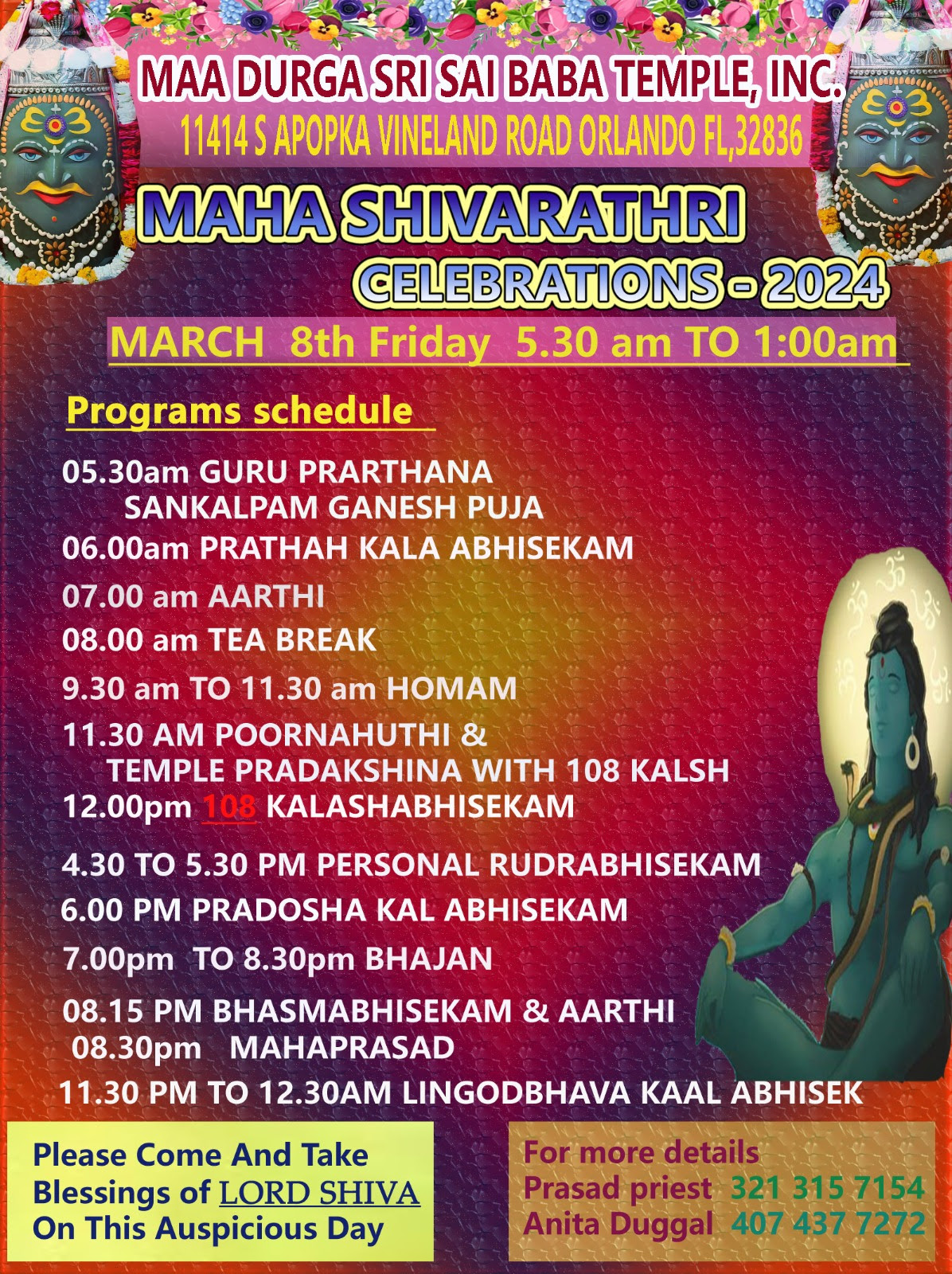 Maha Shivarathri Celebration-2024