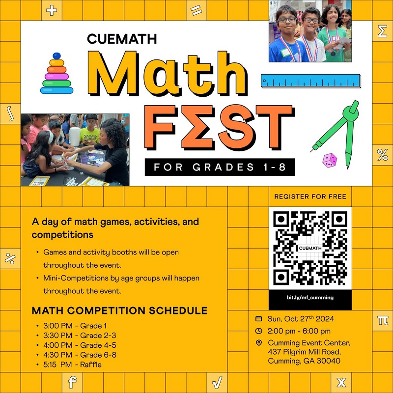 Math Fest for Grades 1 - 8