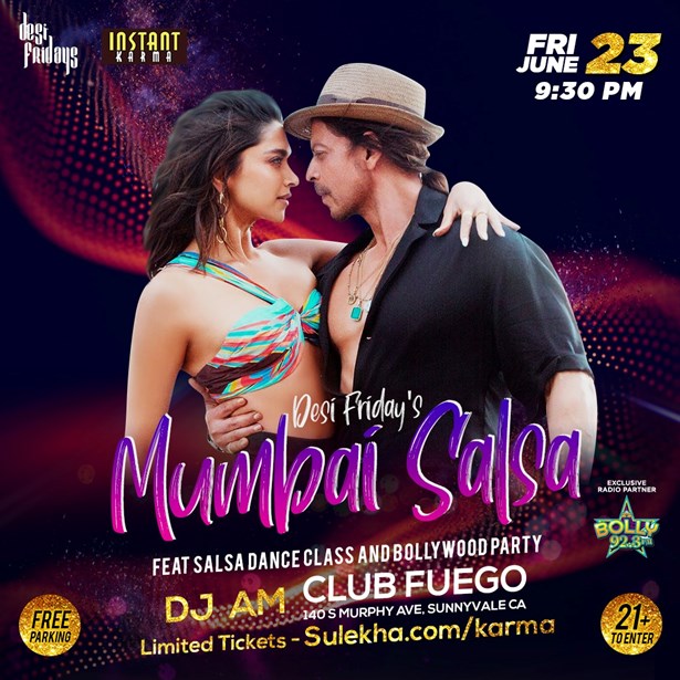 Mumbai Salsa Bollywood Party Featuring DJ AM