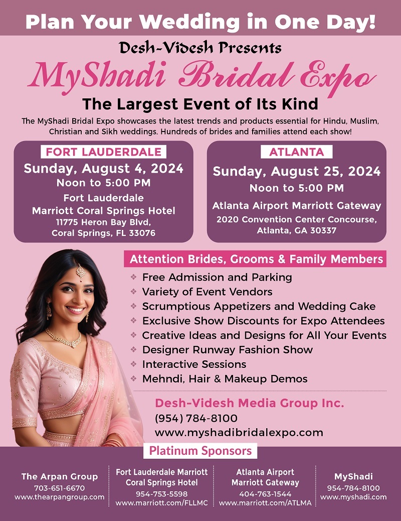 MyShadi Bridal Expo - Fort Lauderdale 2024