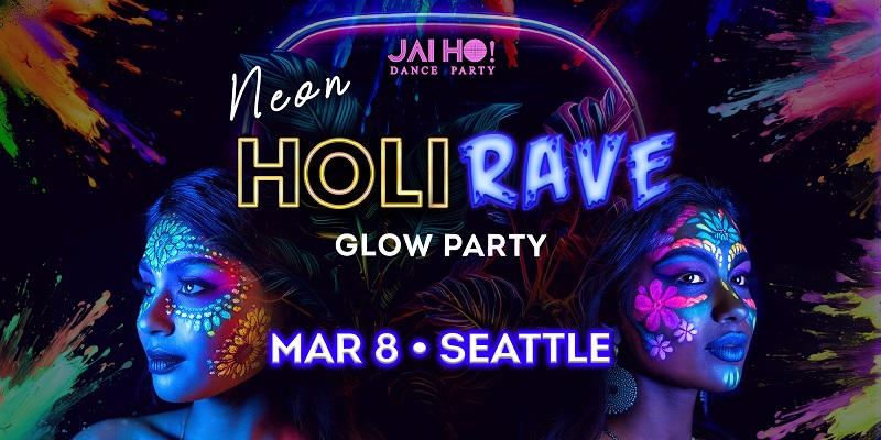 NEON Holi Rave - Glow Party | DJ Prashant - Bollywood & Beyond